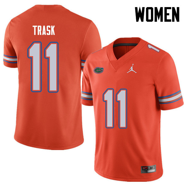 Jordan Brand Women #11 Kyle Trask Florida Gators College Football Jerseys Sale-Orange